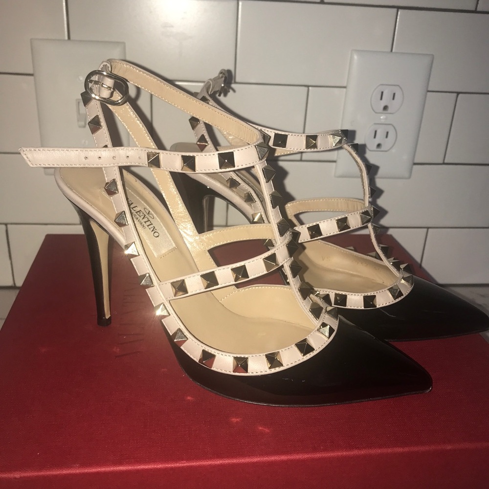 Valentino black heels